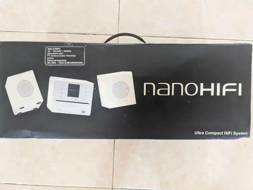 POLYTRON PNH2201R nano hifi ultra compact hifi audio system