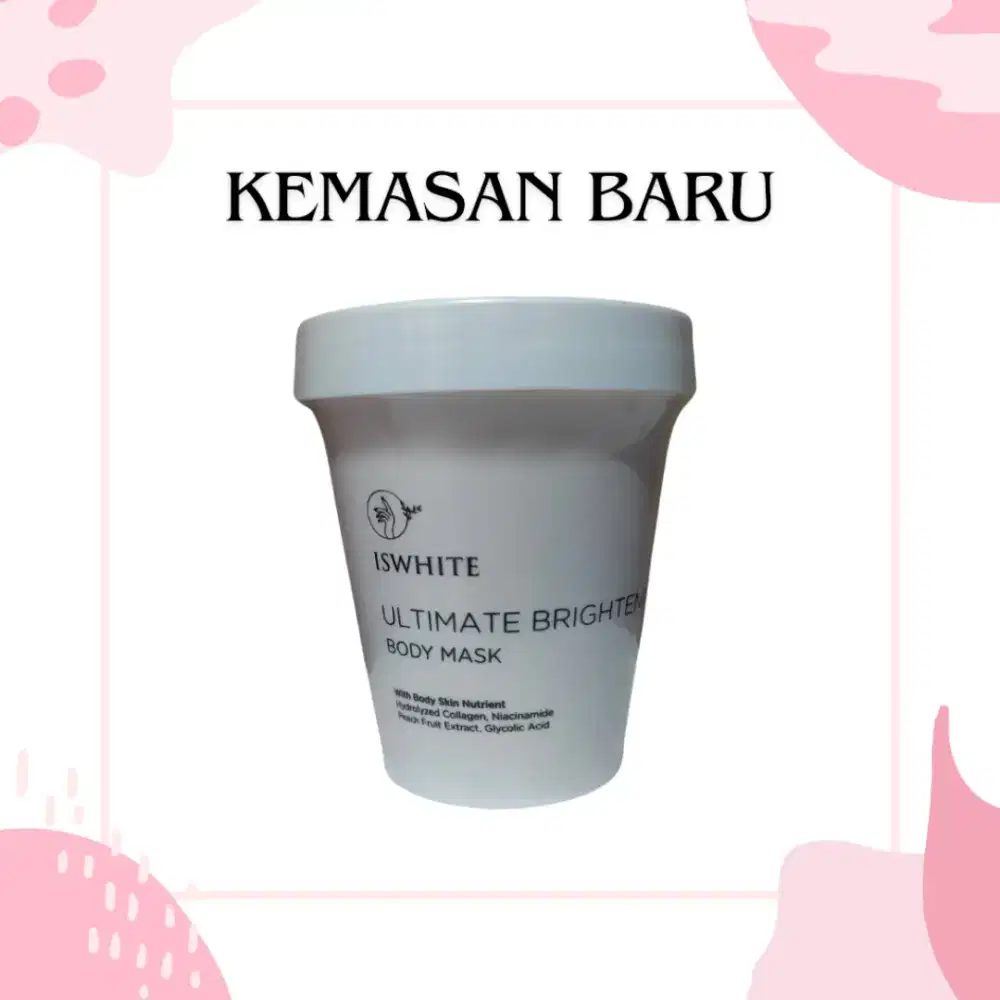 ISWHITE Perfect Ultimate Body Mask | Harga Net