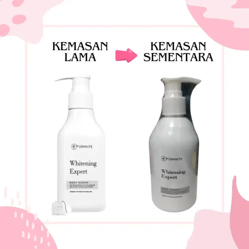 ISWHITE Perfect Whitening Body Serum | No Nego