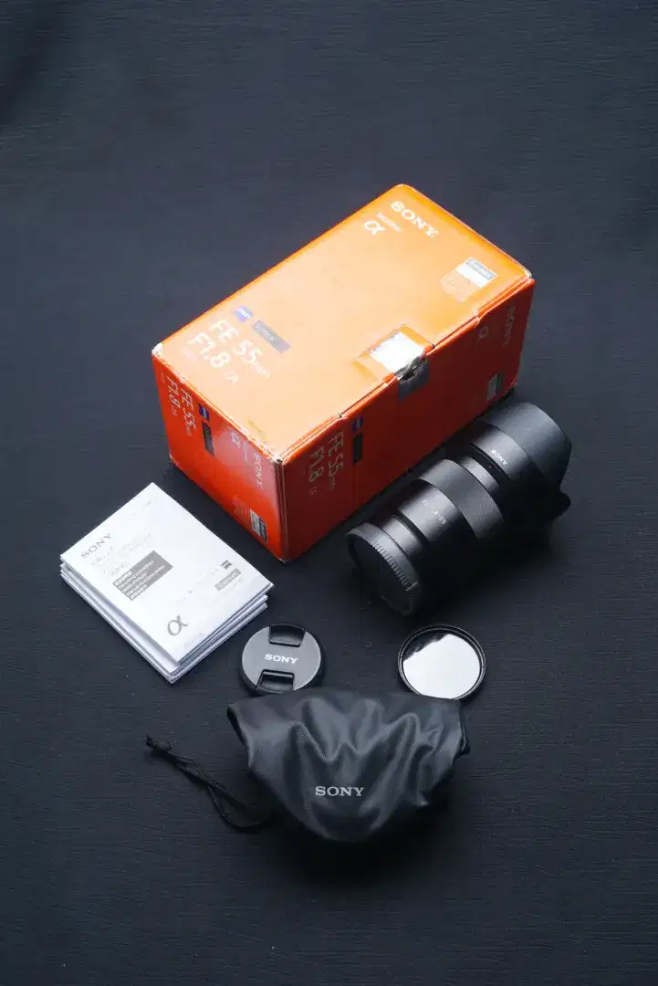 SONY FE 55MM F1.8 MULUS FULLSET