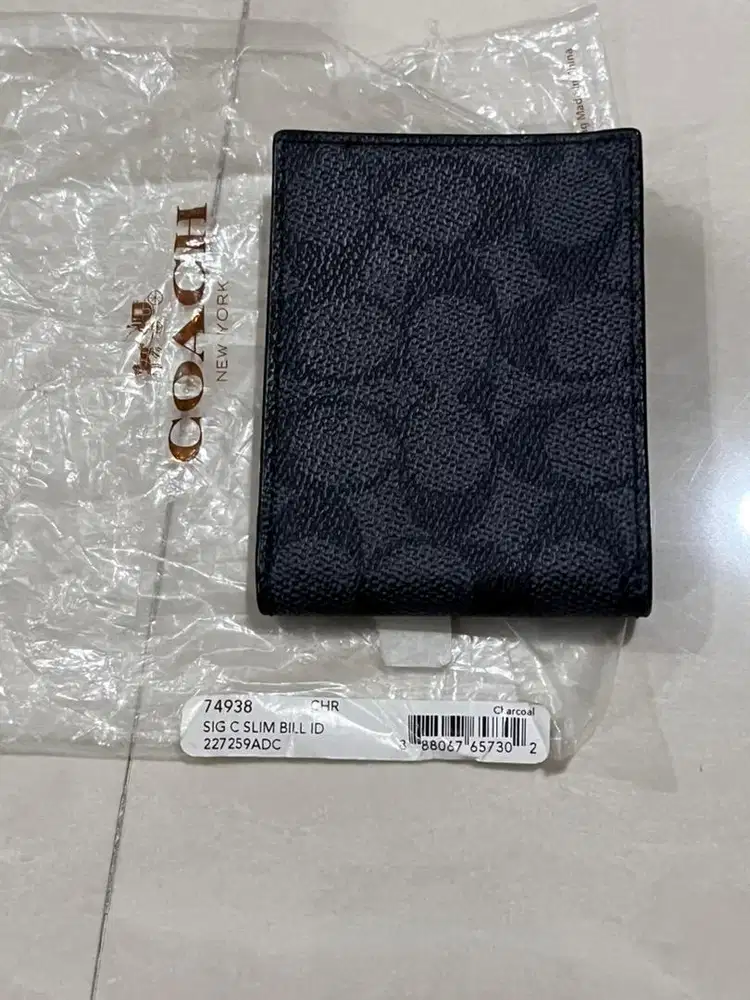 Dompet coach slim bill 74938