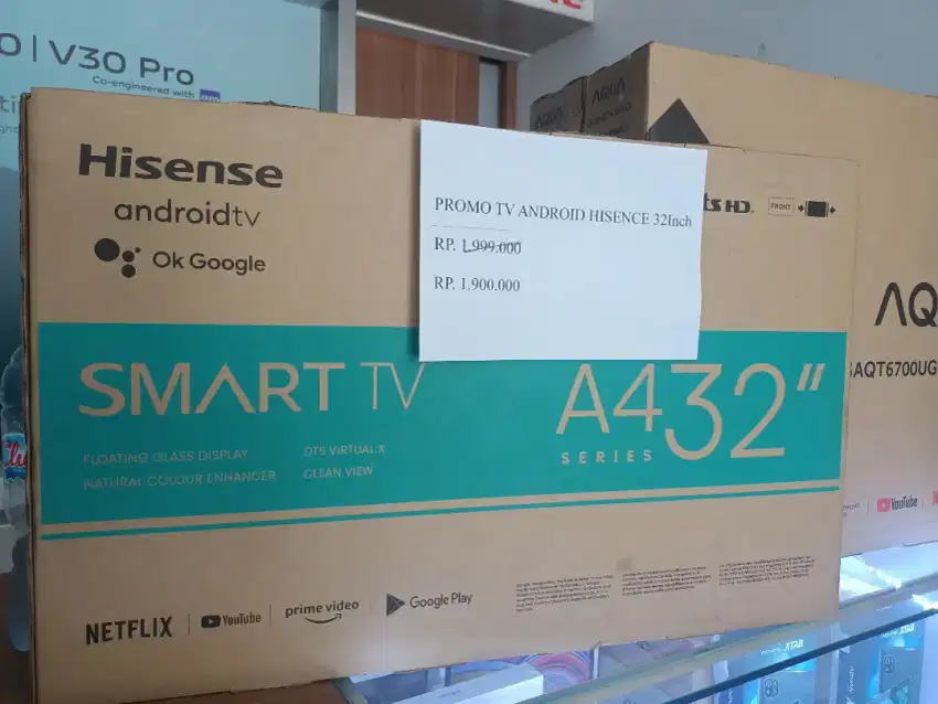 Promo TV ANDROID HISENSE 32 inch BARU