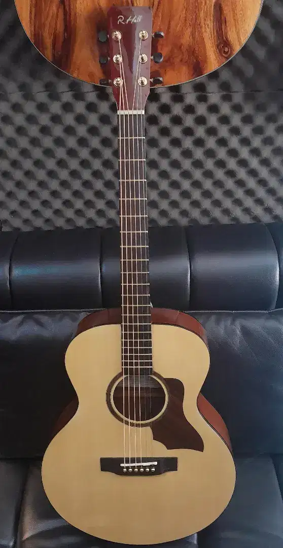 Gitar Akustik Elektrik R.Hall Original (siap pakai)