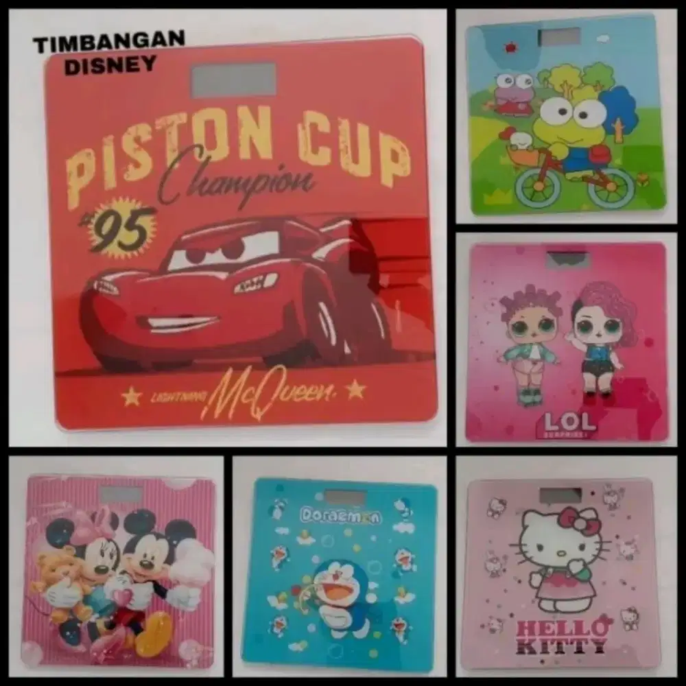 Timbangan Disney / Timbangan Badan Digital Motif