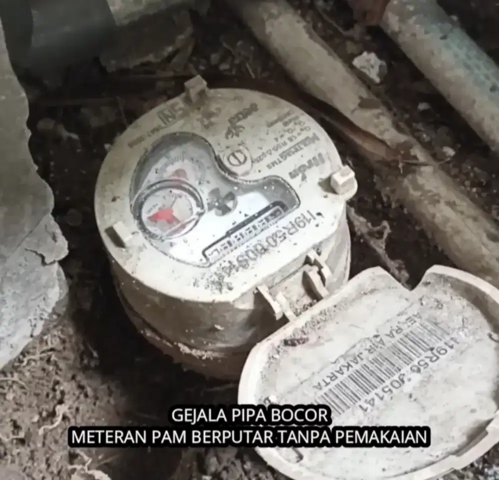 Deteksi pipa bocor & Pipa mampet & sumur Bor