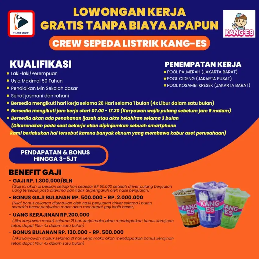 LOKER MOBILE BARISTA Kang-Es