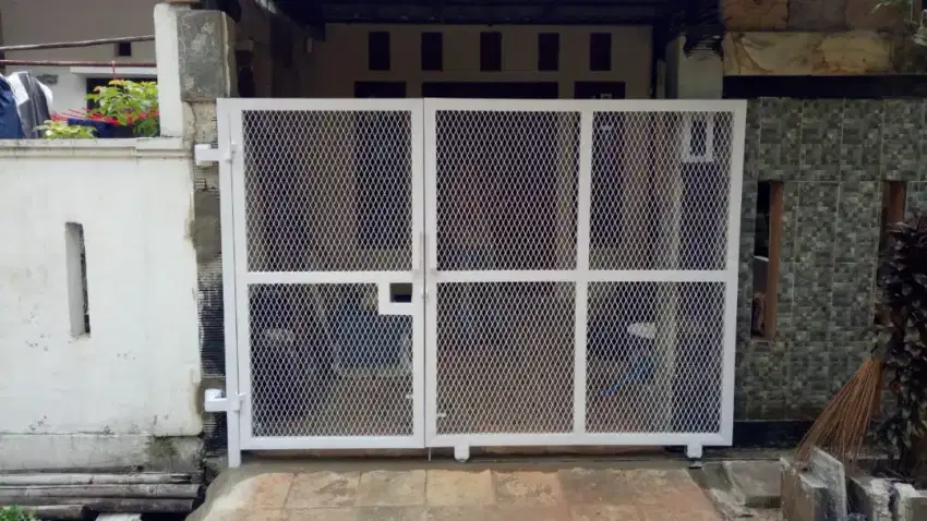 Pagar kawat expanded minimalis