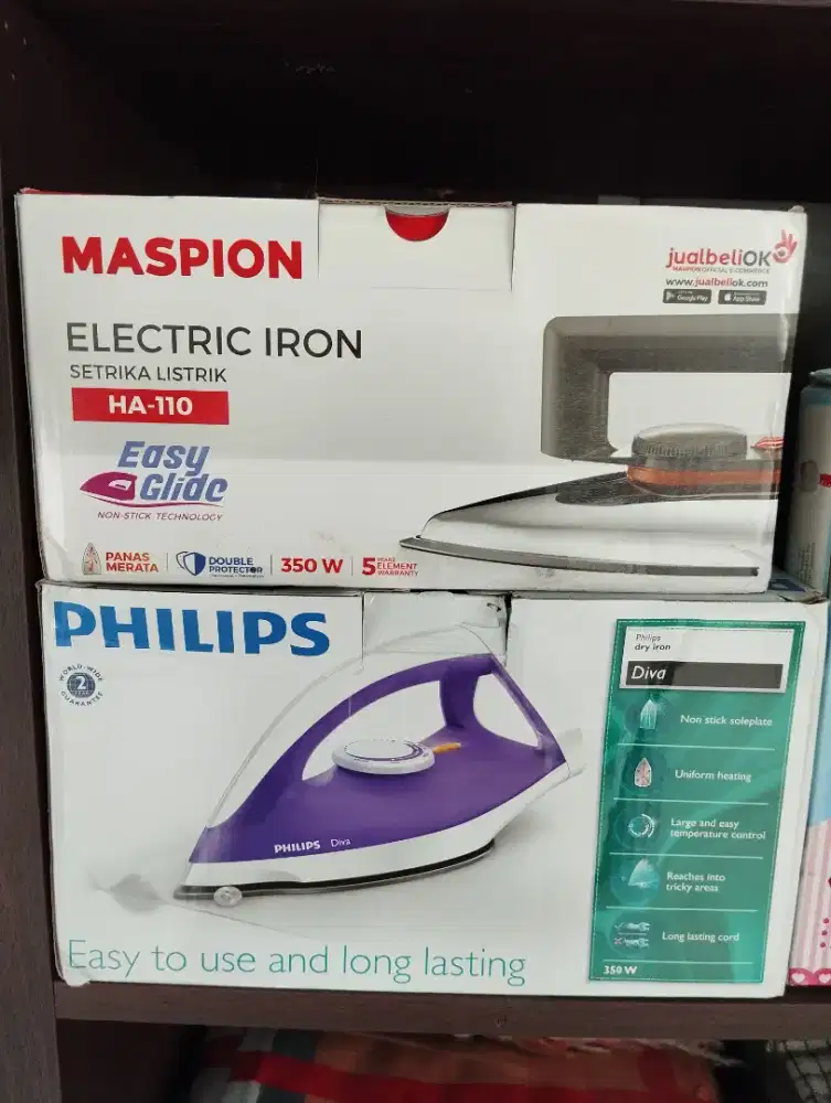 Setrika Maspion Stainless Murah