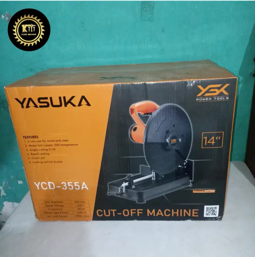 Mesin potong besi / cut off 14 inch YASUKA