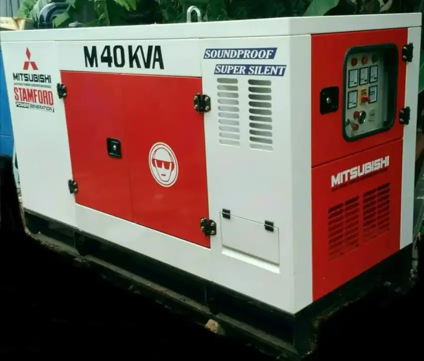 Genset Generator MITSUBISHI 30 kva 40 kva 50 kva 60 kva 80 kva 100 kva