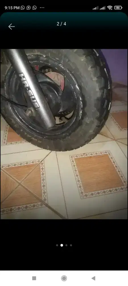 Velg Kymco SR racing ring 10 normal ori bisa utk Kymco trend,metica,MX