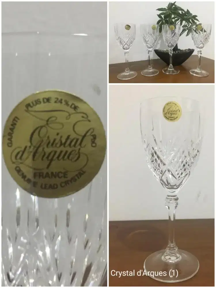 Gelas Kristal Crystal d'Arques