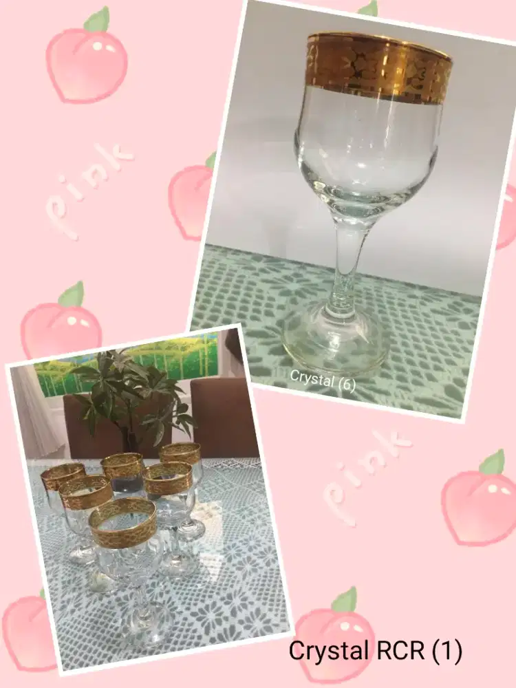 Gelas Kristal RCR Itali