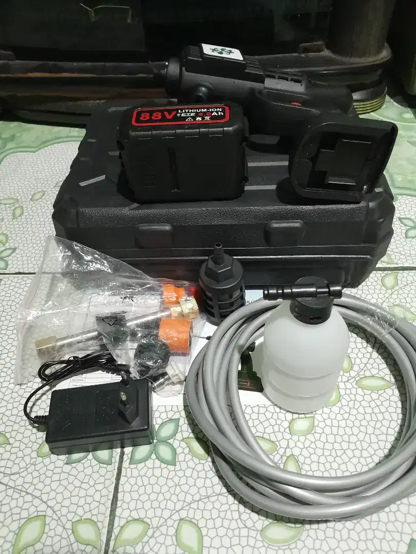 Mesin steam motor cordless