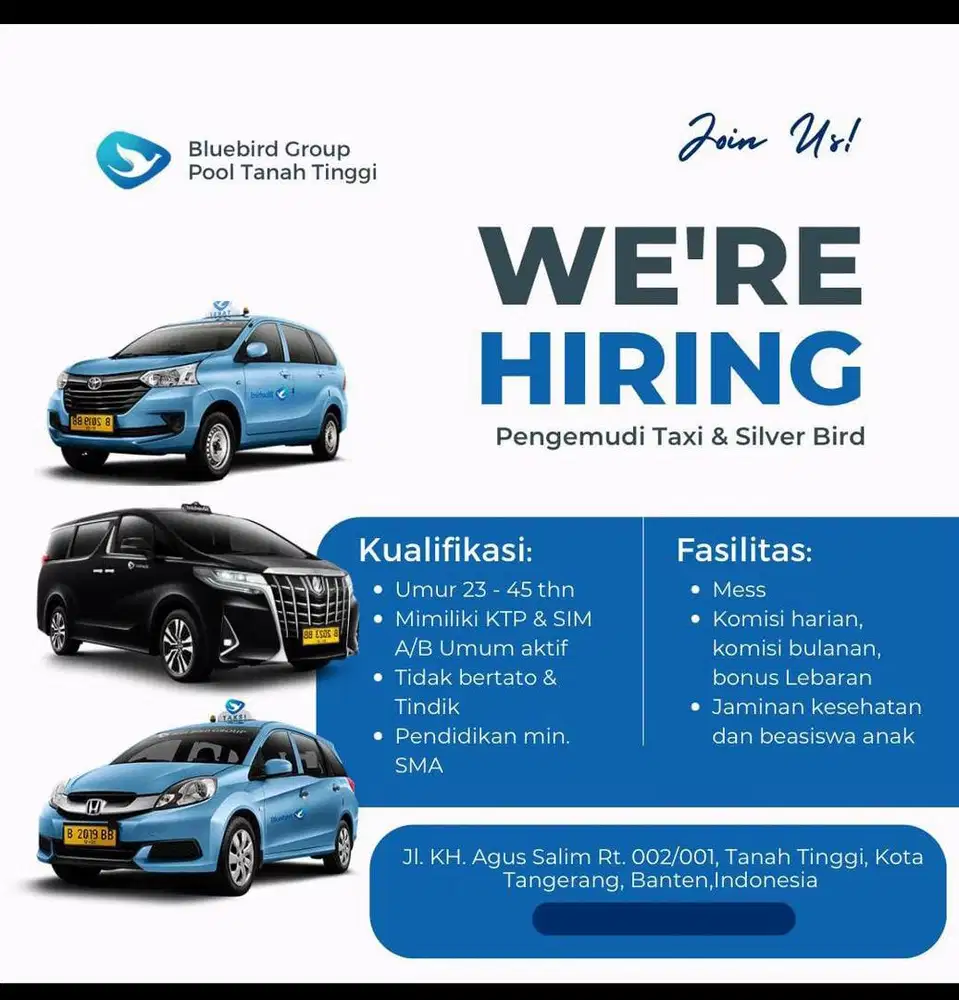 LOWONGAN KERJA DRIVER