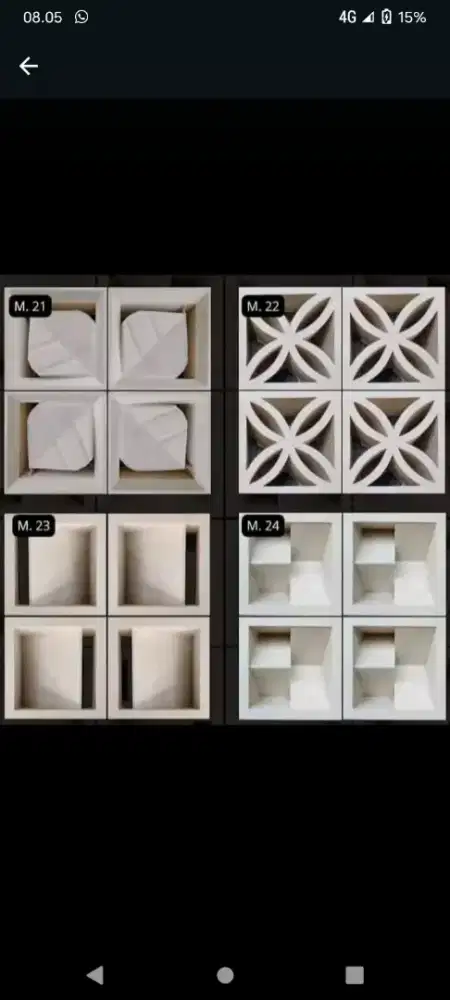 Roster 20x20 purwakarta