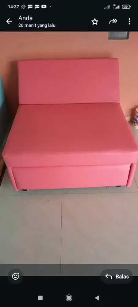 sofabed  model tarik depan
