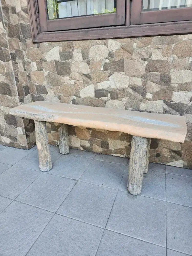 Bangku taman meja outdoor