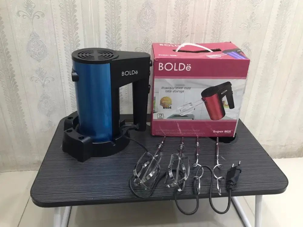 Mixer BOLDE super mix turbo warna blue
