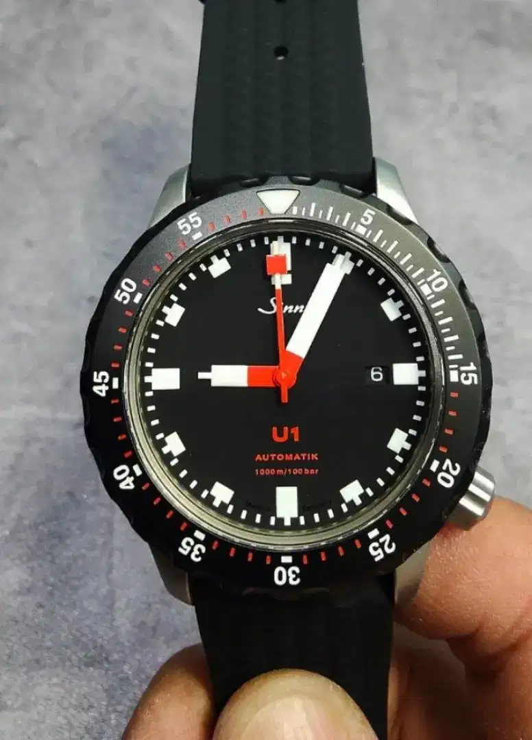 Diver Watch Sinn U1 SDR 1000m Made in Germany