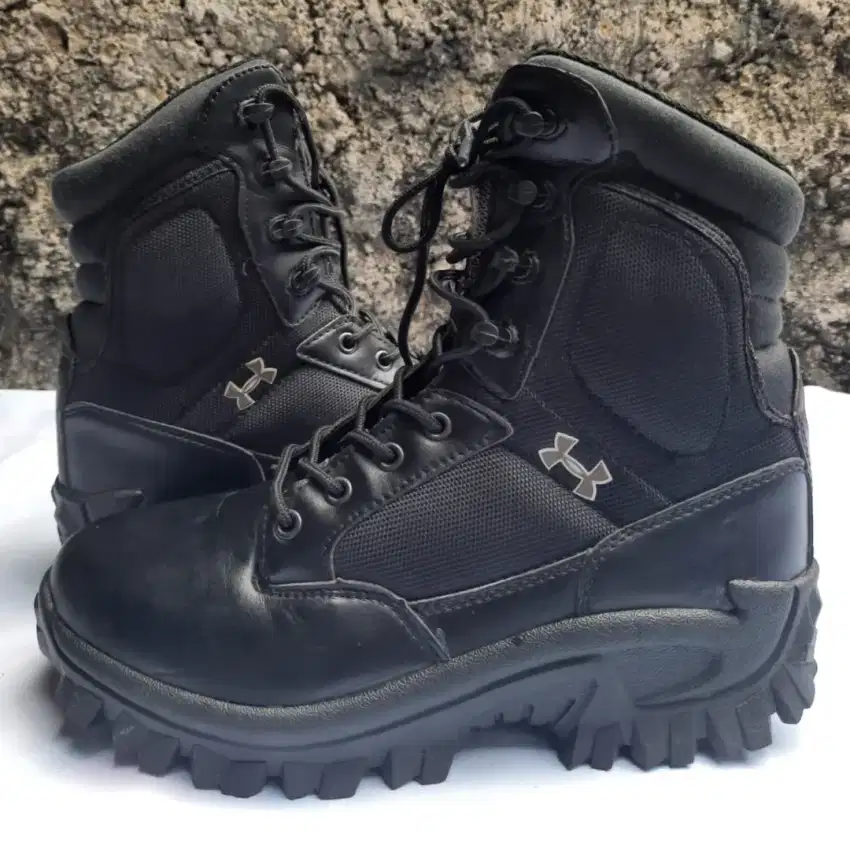 Size 43 sepatu boots high under armour tactical pdl tni polri