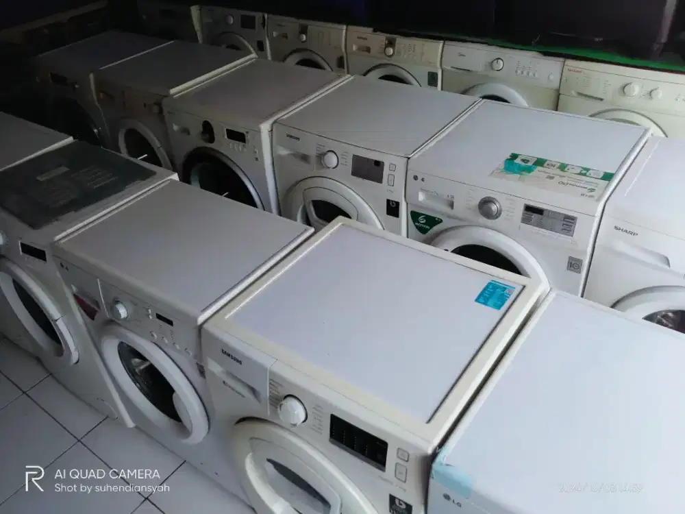 Mesin cuci bekas murah mulai dri 650rb