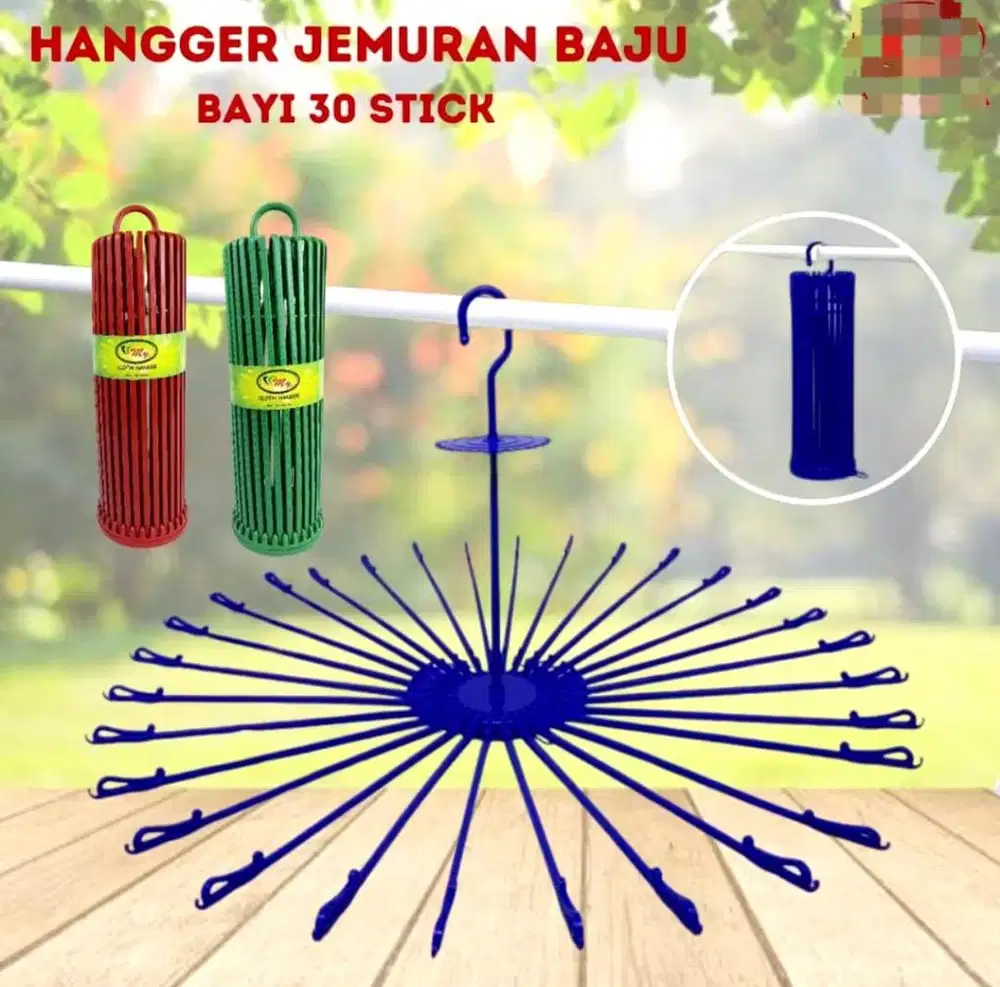 Folding Hanger (warna random)