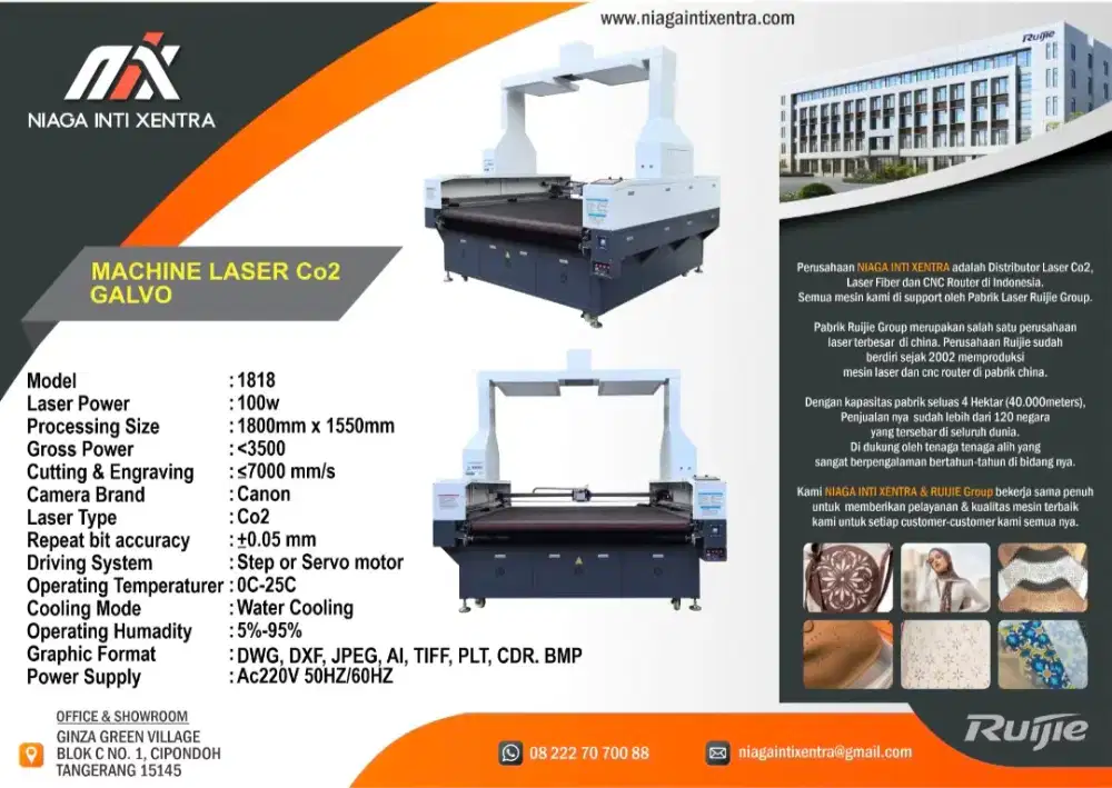 Mesin Laser Co2 Galvo