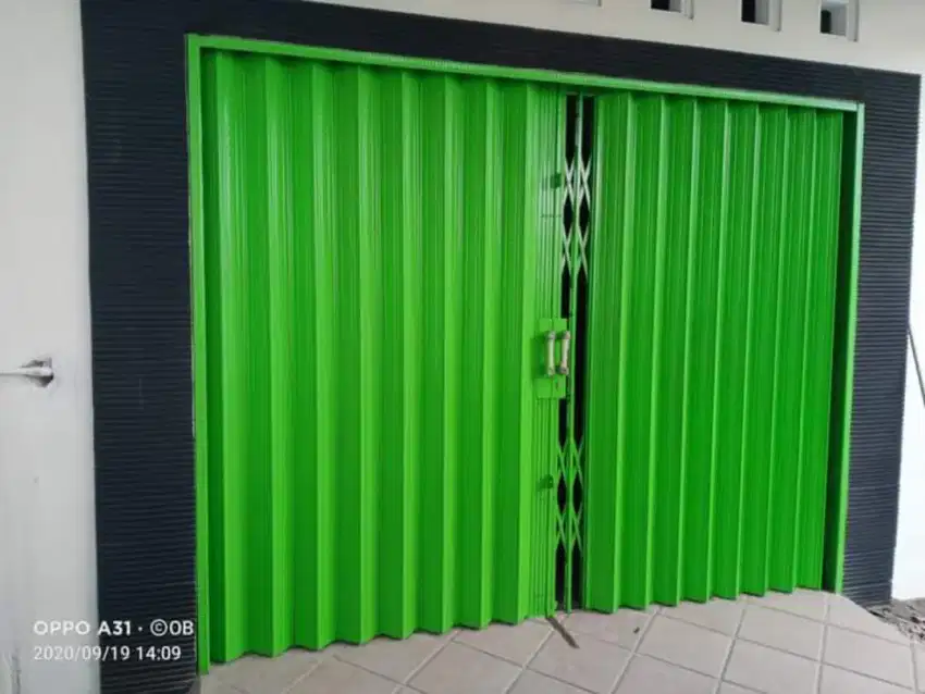 Pintu kios folding gate dan roling door