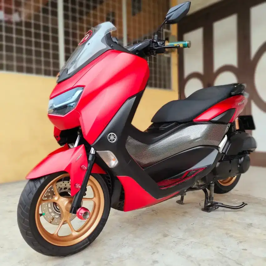 Yamaha Nmax / Nmax 155 2021 ABS Keyless, Red Premium Doff, Unit Mulus.