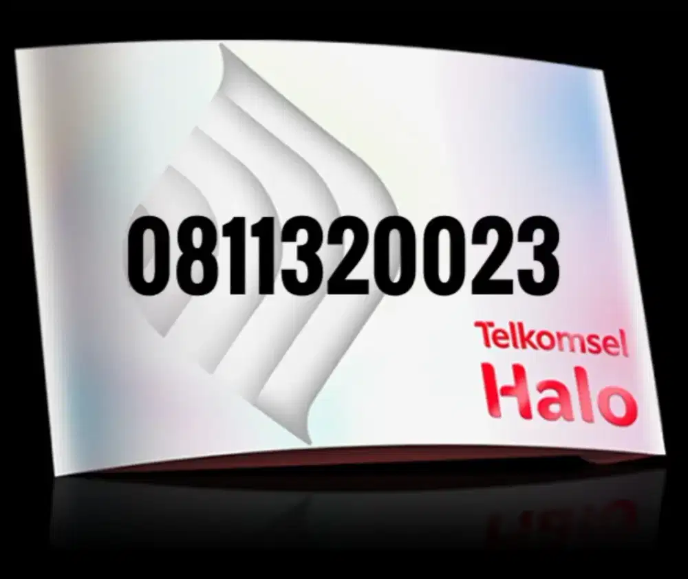 TELKOMSEL HALO 10 DIGIT NOMOR CANTIK CERMIN 320 023