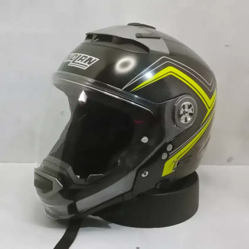 2 Helm Nolan N44 Evo Como Flat Yellow