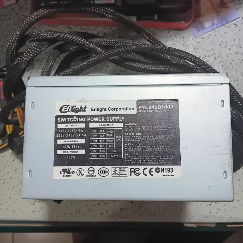 Power supply Enlight 450watt