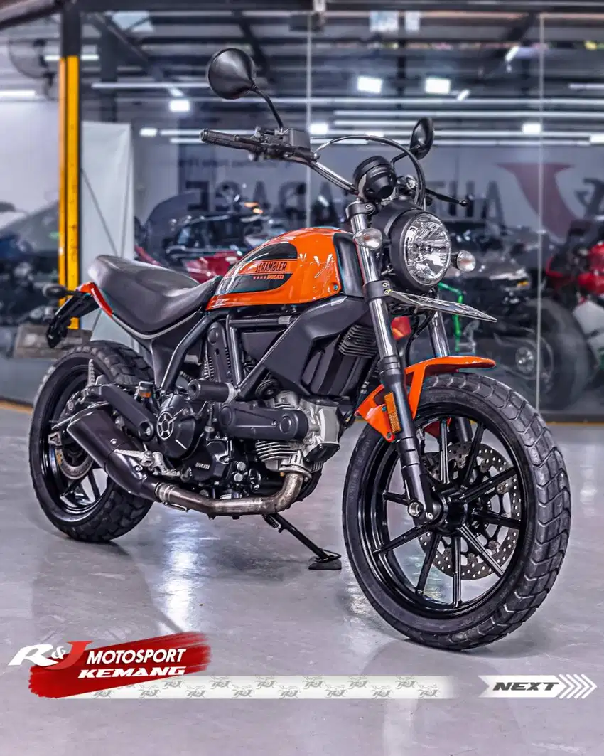 (BPKB & STNK) KM 1.000an Ducati Scrambler 400 Nik 2019