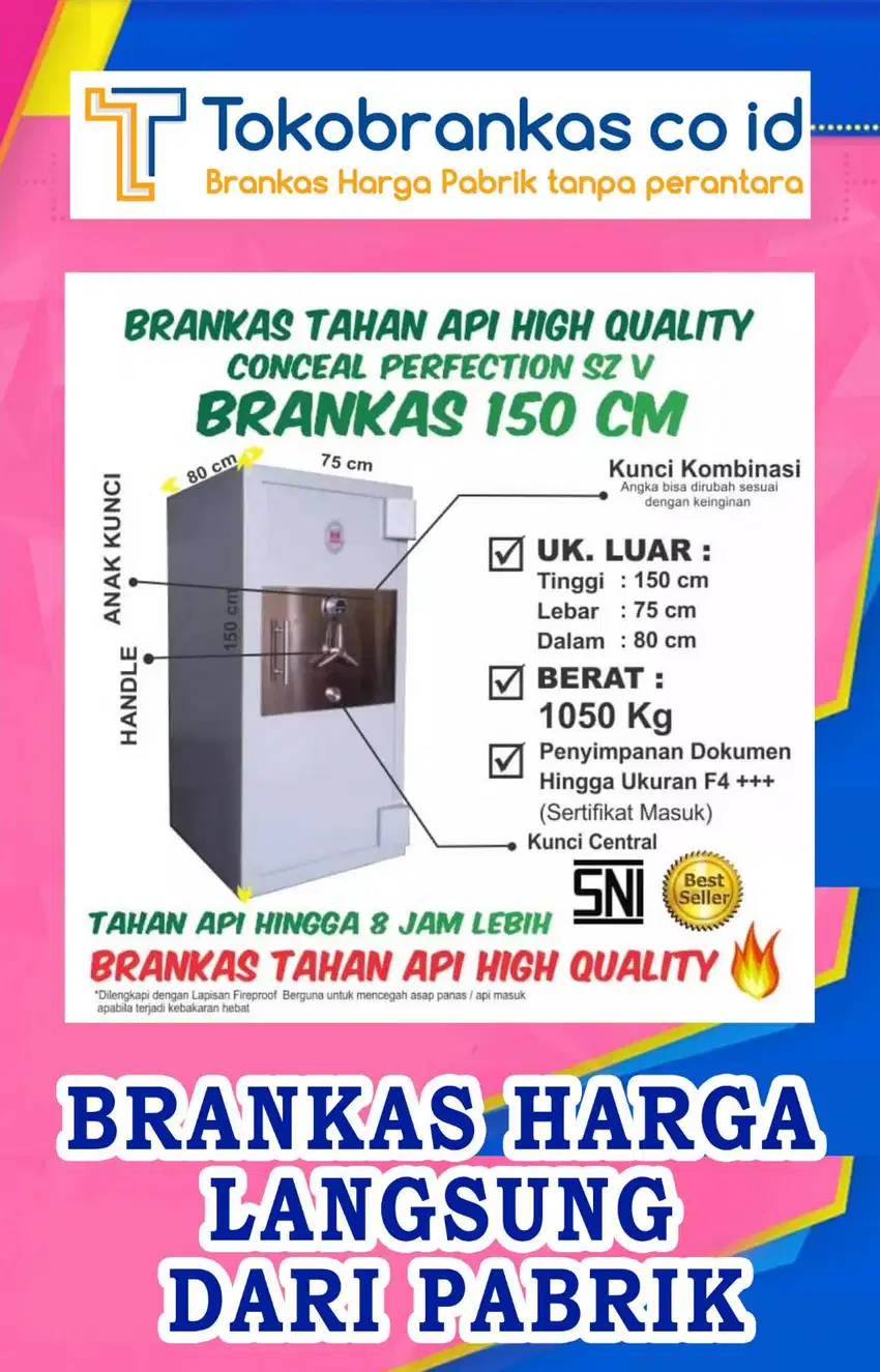 Brankas conceal perfection size 5-