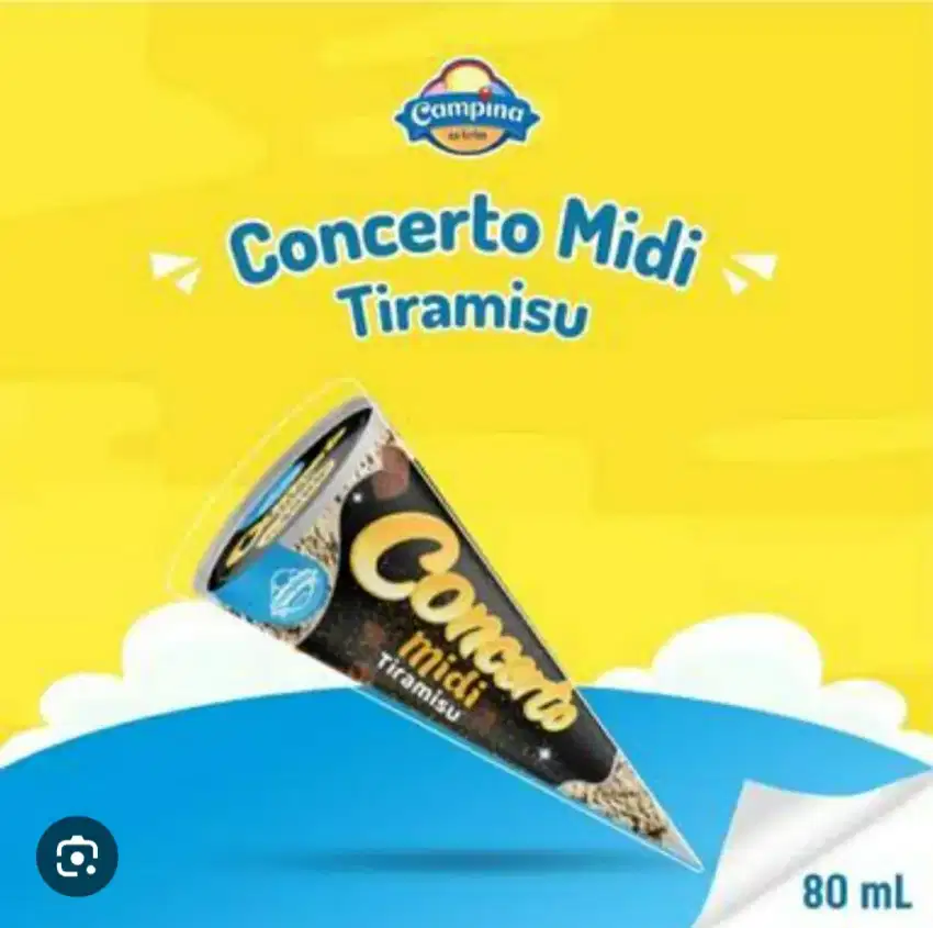 Campina Ice Cream Concerto Midi Tiramisu 80mL