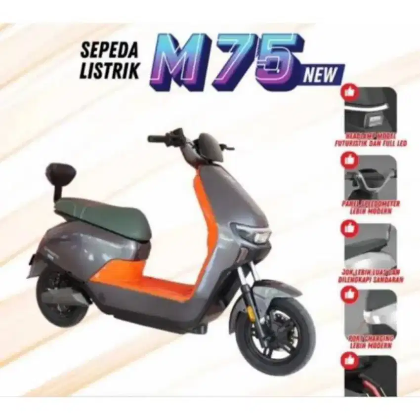 M75 Sepedah listrik