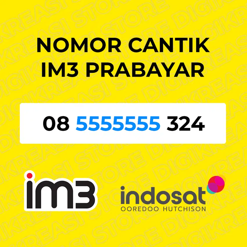 Nomor Cantik Indosat Sapta SERI D