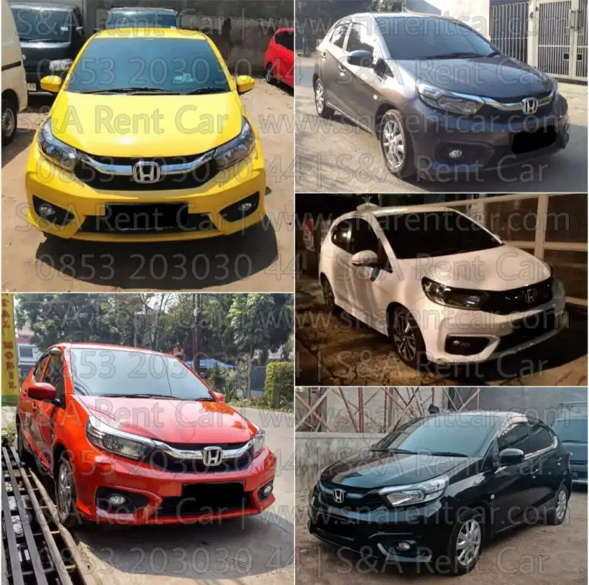 Sewa Rental Mobil Brio Matic Lepas Kunci Bandung