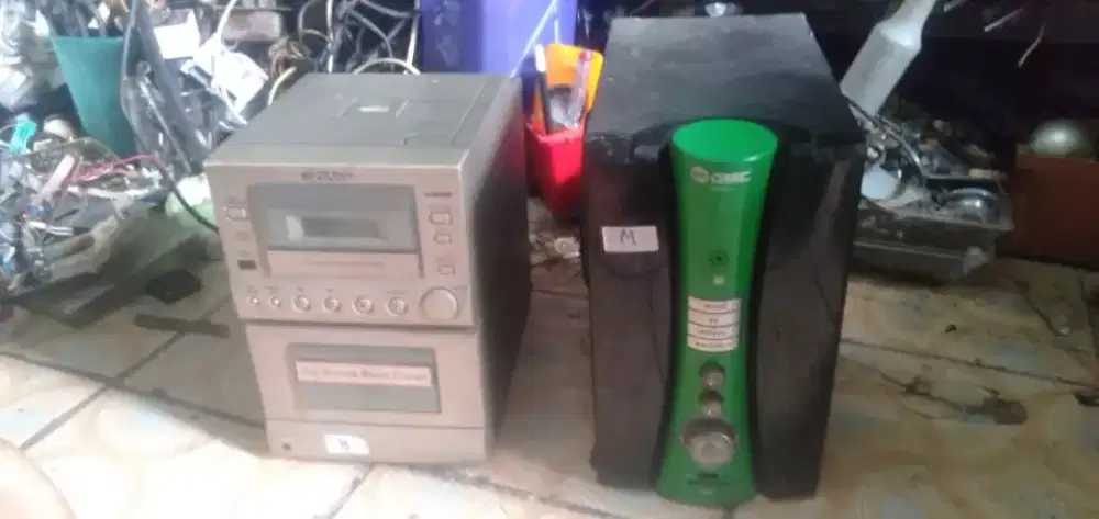 Slhkn plh slh 1 dr mini compo hdp lawas/sub aktip GMC matot murah sj