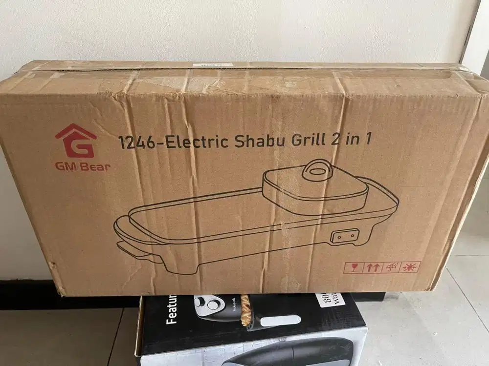 GM bear electric shabu grill 1246