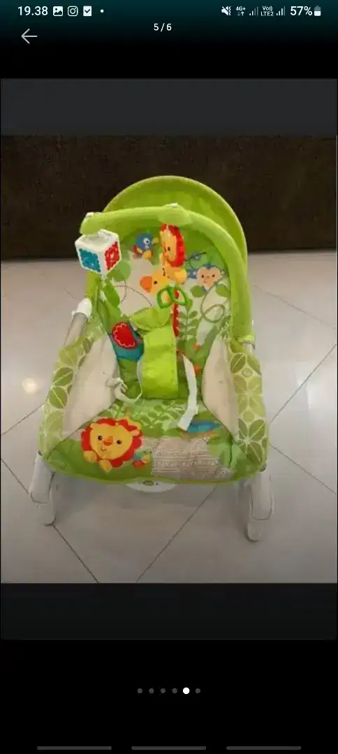 Prelove Fisherprice baby bouncher