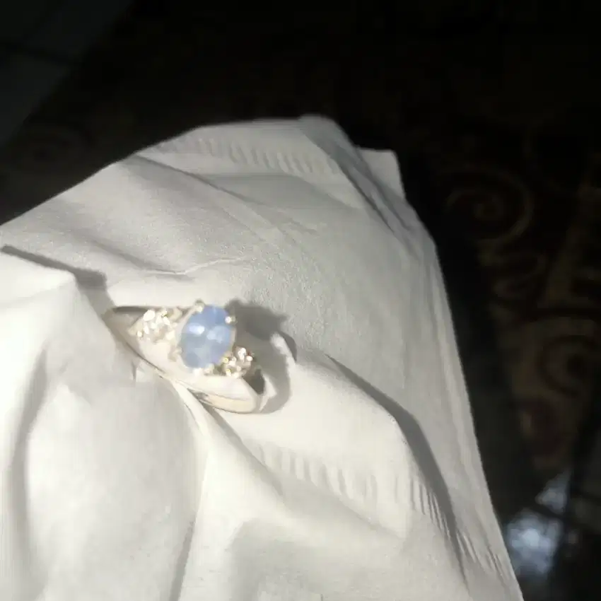 Cincin safir cyelon ring perak