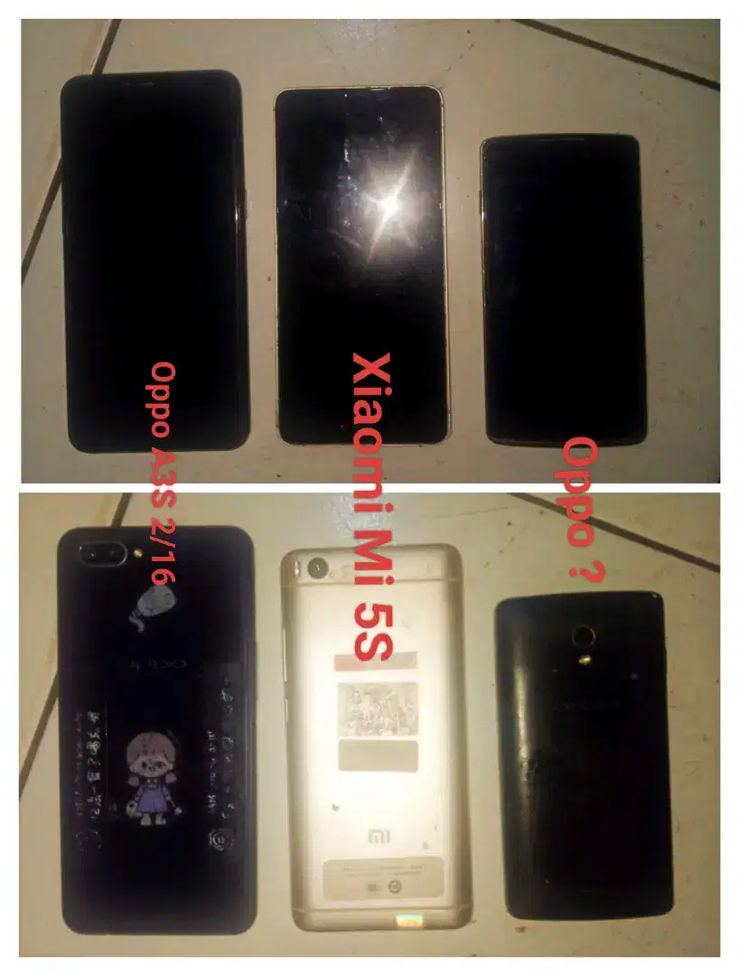 3 Hape  : Oppo & Xiaomi