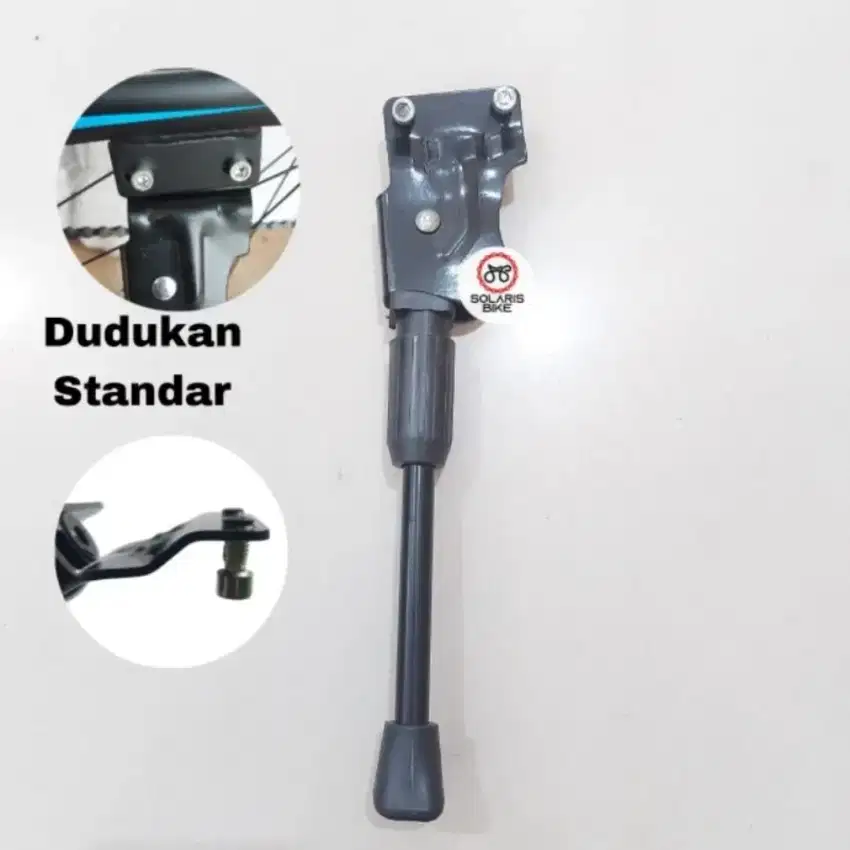 Standar Jagang Kickstand Sepeda MTB 27.5 Model Lubang Baut Dua