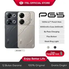 BEST BUY! ITEL P65 RAM 8/128GB, HP GAMING, 7400mAh*, RESMI YA