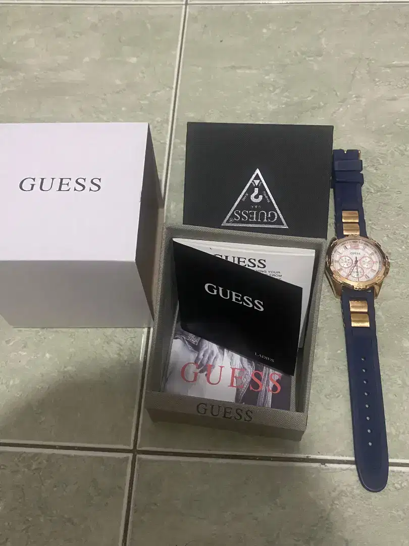 Jam tangan Original Guess W0325LS