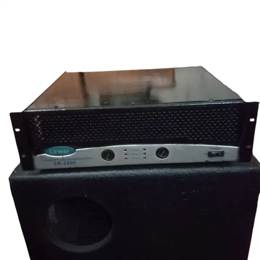 Power Amplifier Linear SR2400 Modified Kondisi Segar