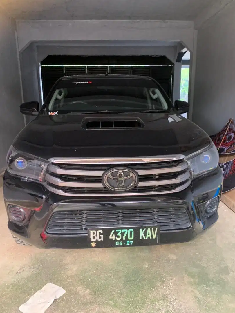 bumper dan headlamp hilux dc 2017 full set