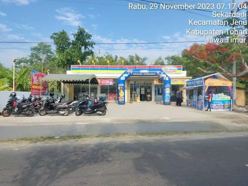 Dijual Tanah dan Indomaret